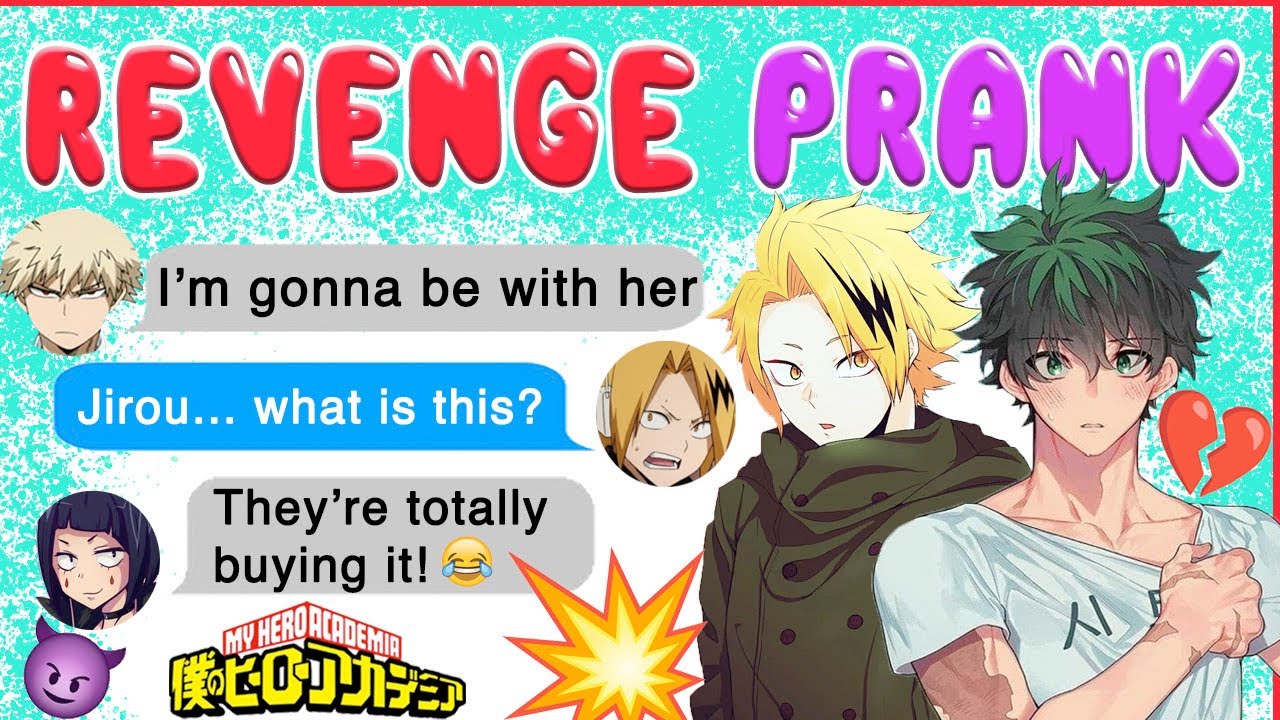 Bakugou LEAVES DEKU FOR JIROU!! 😱 - (Prank) BNHA Texts - MHA Chat - BakuDeku & KamiJirou
