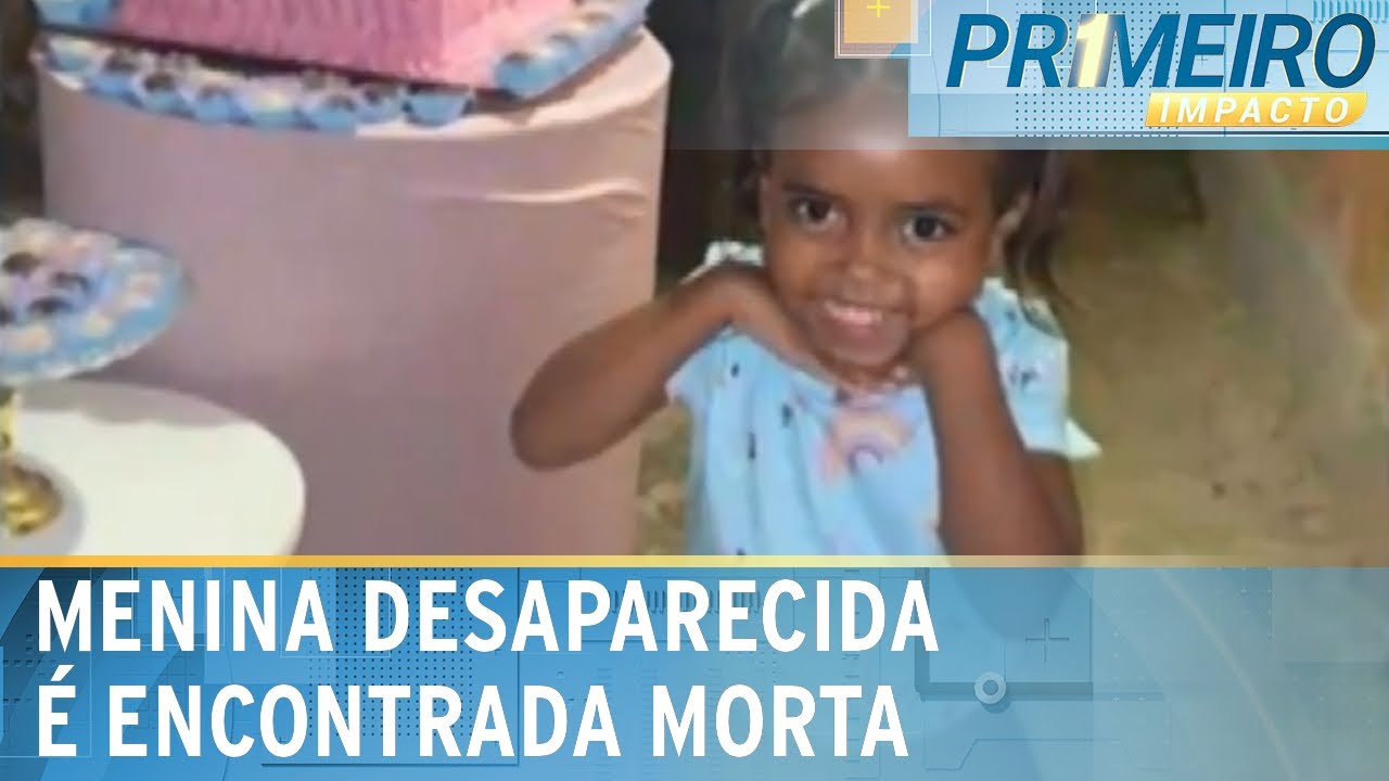 RJ: Menina desaparecida é encontrada morta, em saco de ração | Primeiro Impacto (11/12/23)