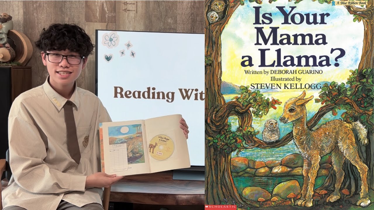 Твоя мама — лама? (Серия «Чтение с душой») с участием Нейта #история #рассказываниеисторий #дляде...