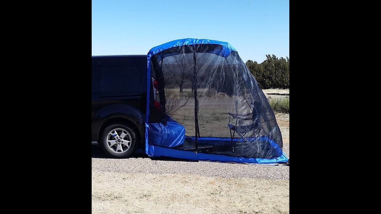 Tail Veil Hatch Tent-Screen Enclosure Review/Setup 2019 #tent #vanlife #travel #camping #carcamping