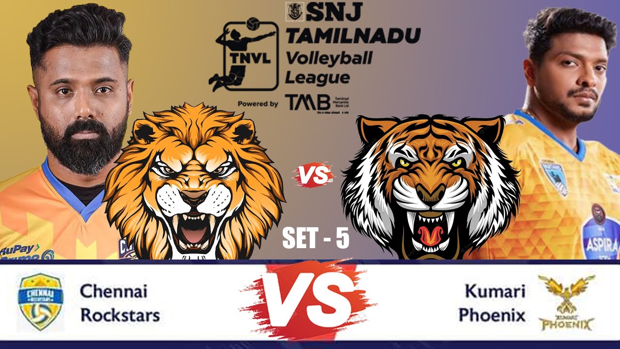 TNVL Chennai vs Krishnagiri | Set 5 #volleyball #tnvl #volley #tamil #Sports #Games #SportsNews