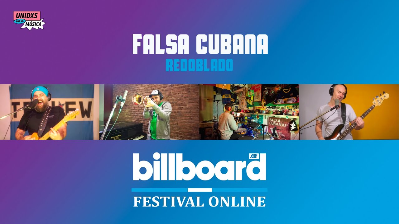 FALSA CUBANA - Redoblado - Festival Solidario Billboard 2020