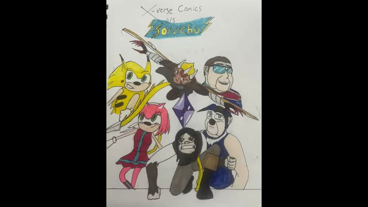 X verse comics vs Sonichu comic dub part 1