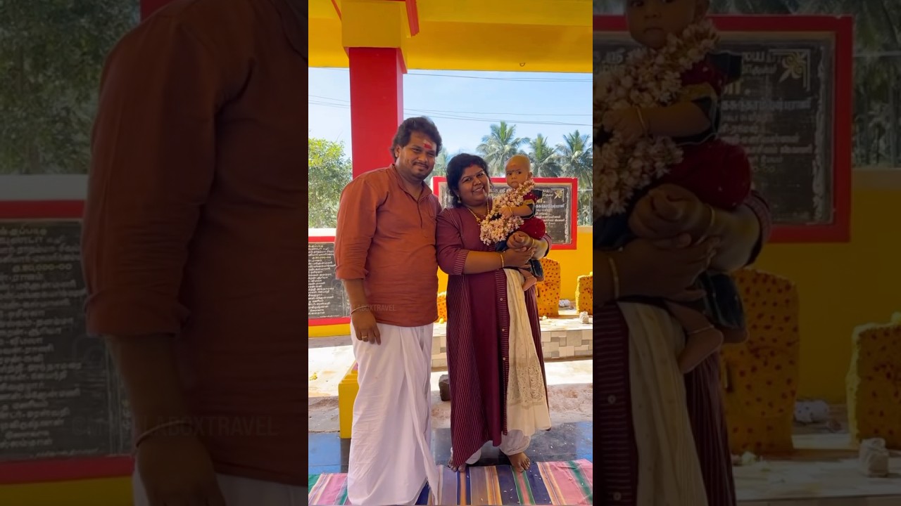 My baby girl&rsquo;s first mudi kaanikai function #tonsure #mottai #mundan #laddu