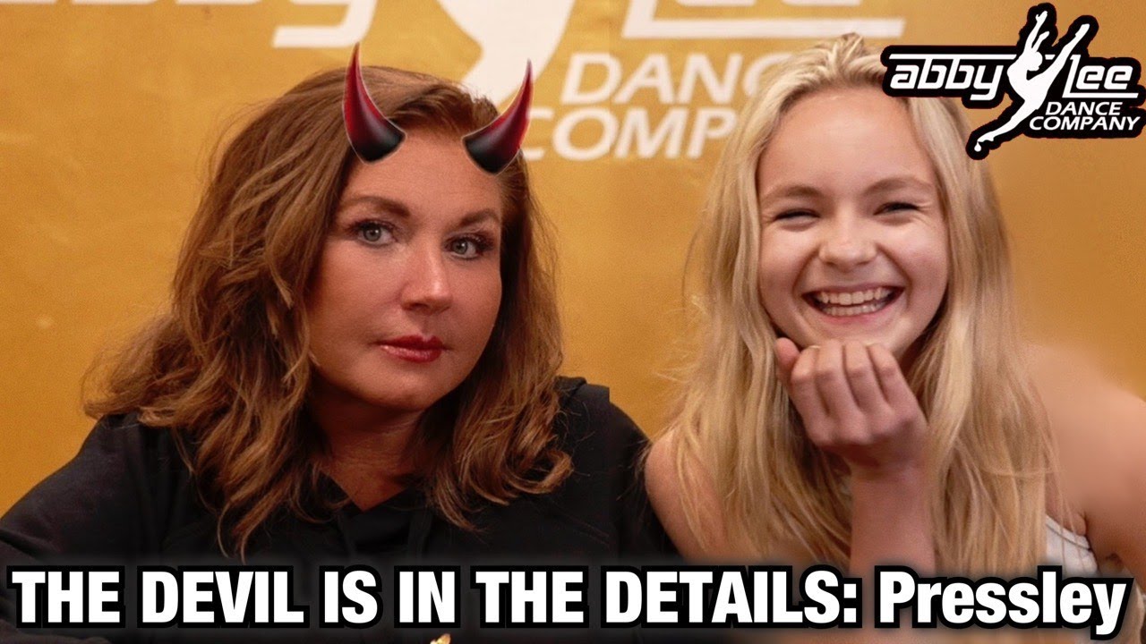 THE DEVIL IS IN THE DETAILS: Pressley Hosbach l Abby Lee Miller