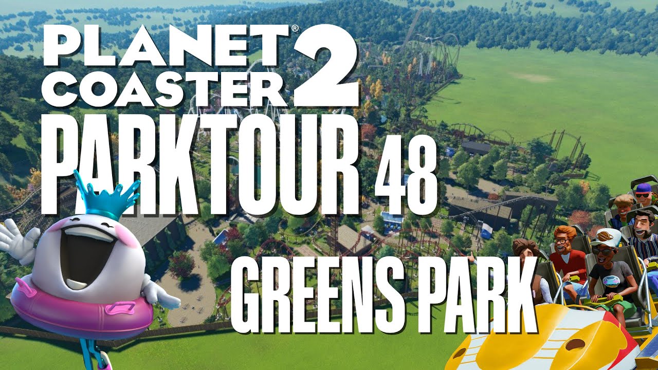 Ab ins Grüne - GREENS PARK 🌴 | PARKTOUR - Planet Coaster 2