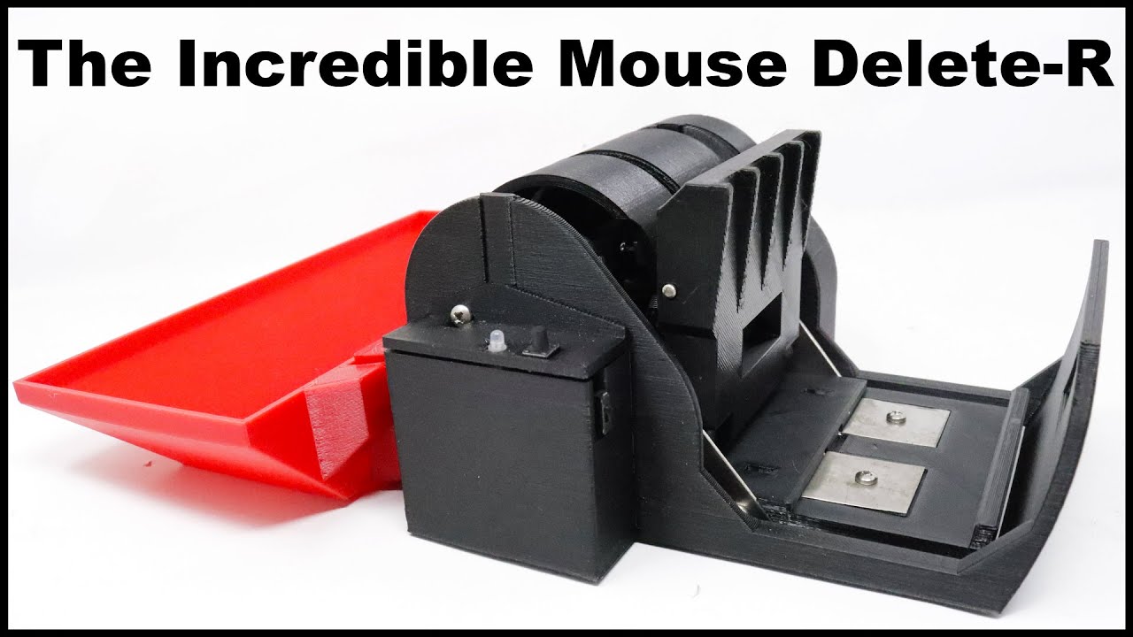 Невероятная роботизированная мышеловка Mouse Delete-R. Мышеловка понедельника