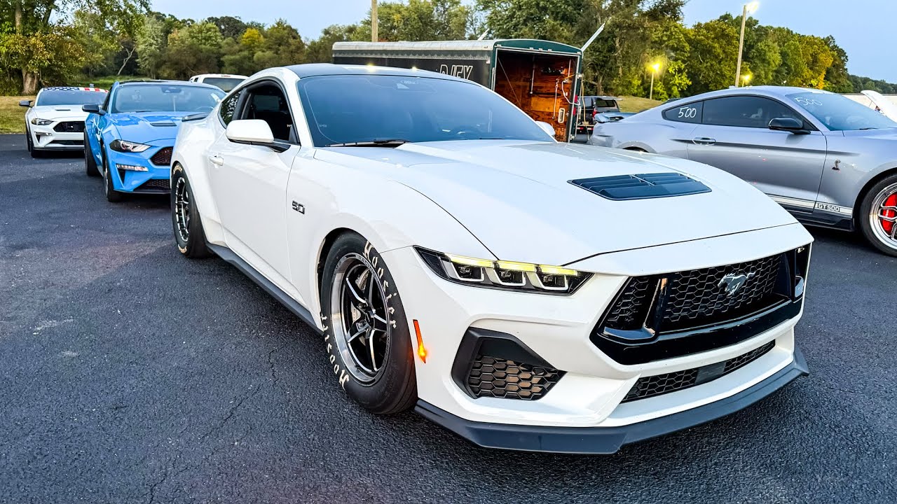Racing My 2024 Mustang GT Went FASTER Than Expected!!