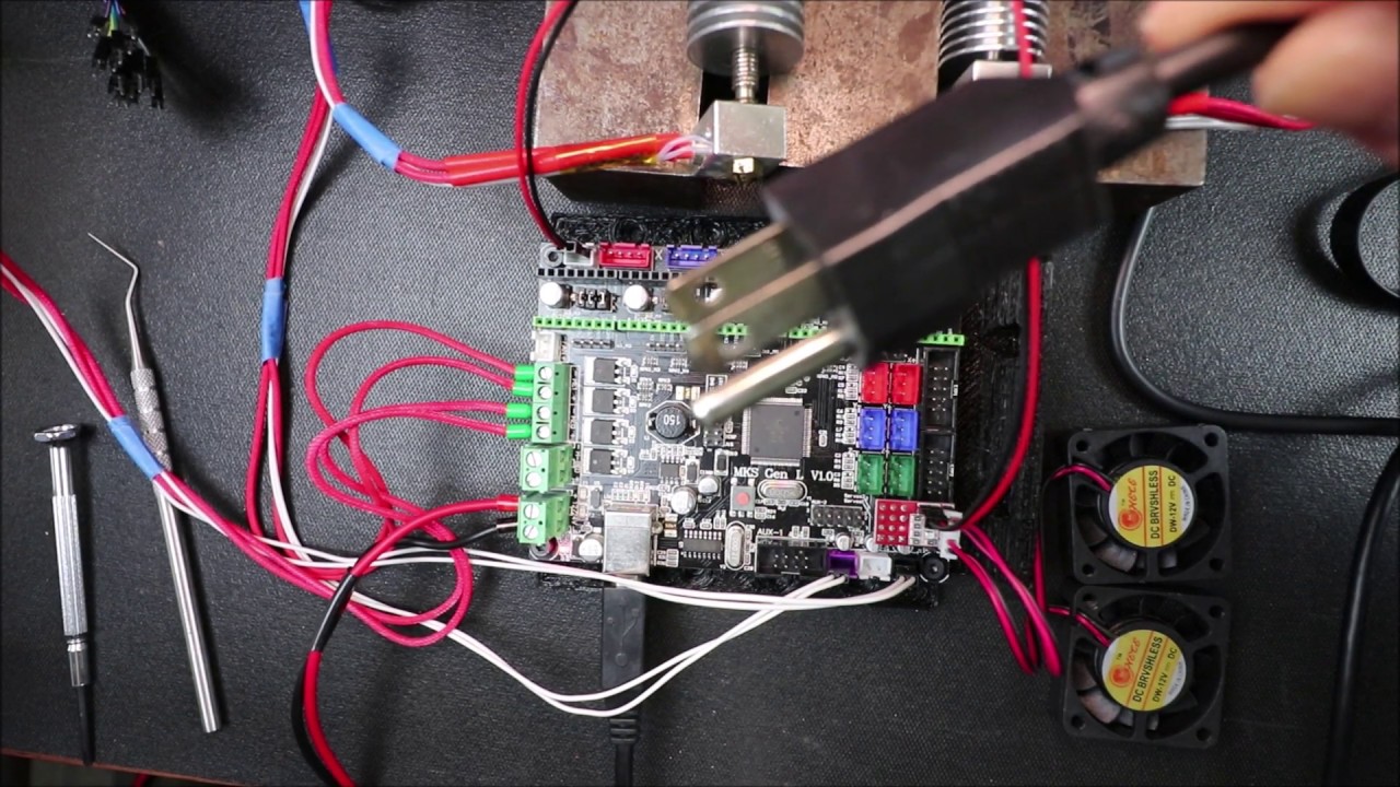 MKS Gen L - Fan Extender Hotend cooling