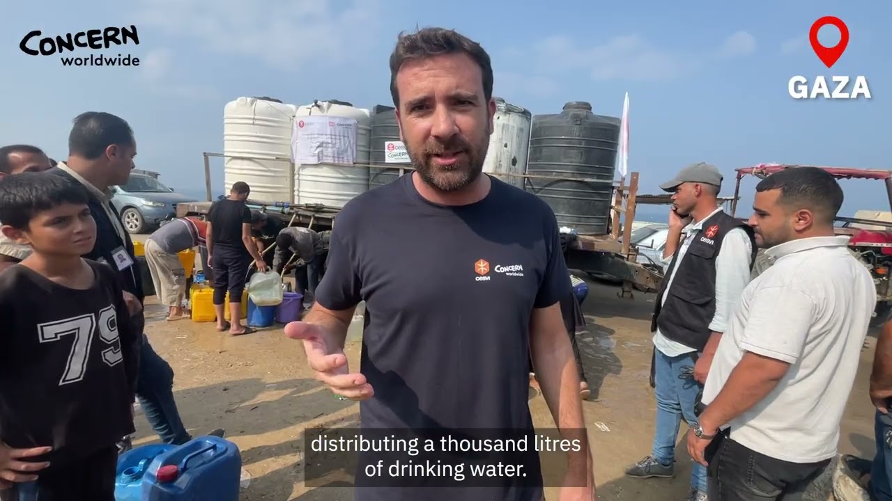 Delivering clean water in Gaza is Our Concern