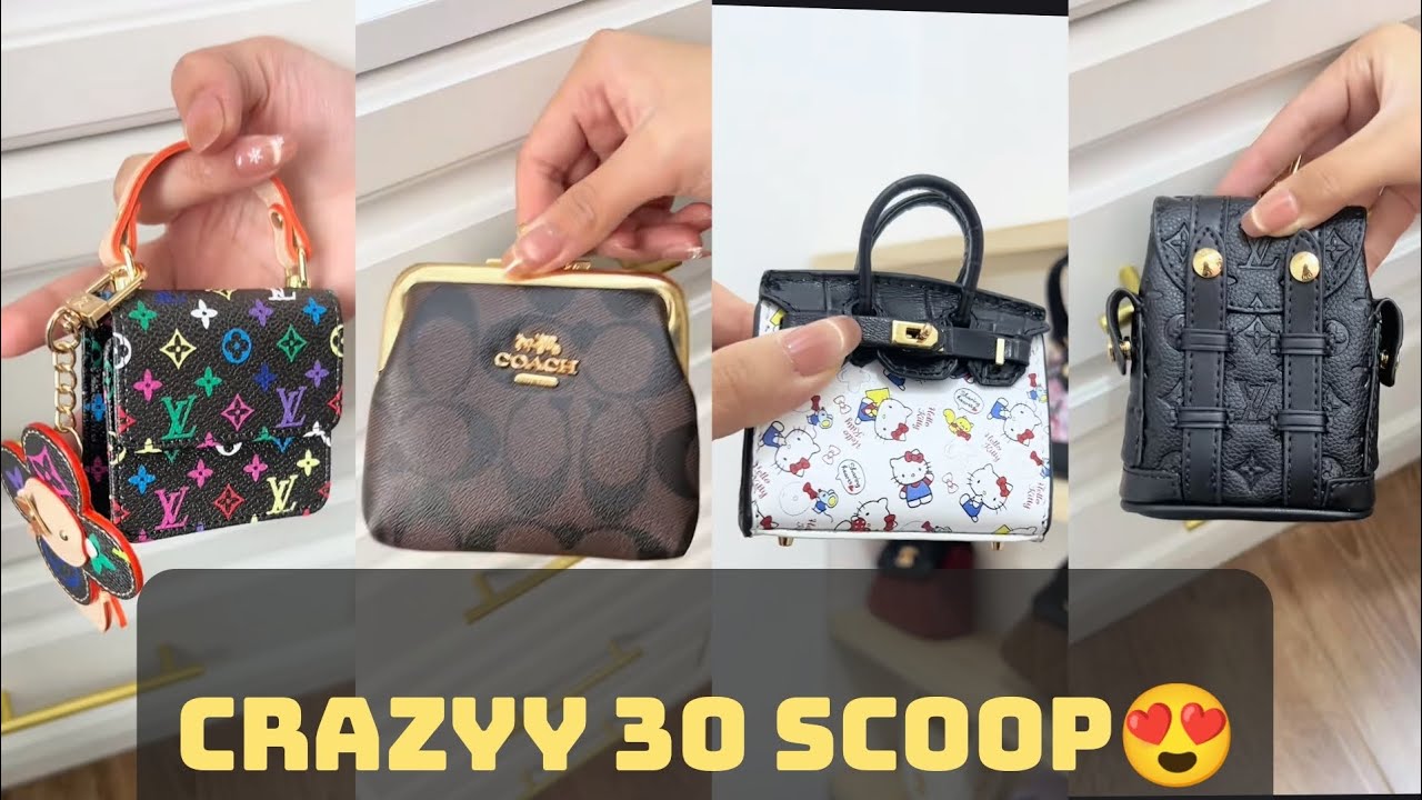 New mini Birkin😱30 Scoop| Viral Mini Bags Everyone Wants 😱Enjoy😘