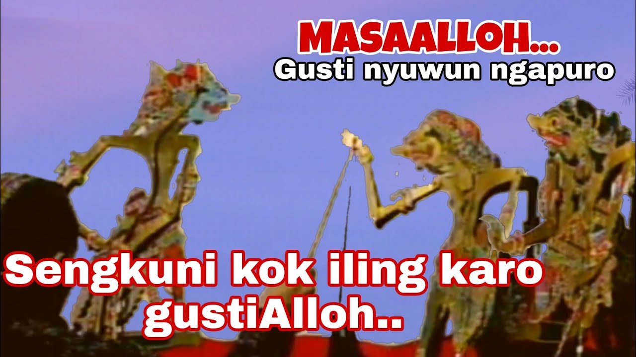lagi tumon Sengkuni nyebut asmane GustiAlloh mergo mbledhos ndhase weruh polahe citraksi