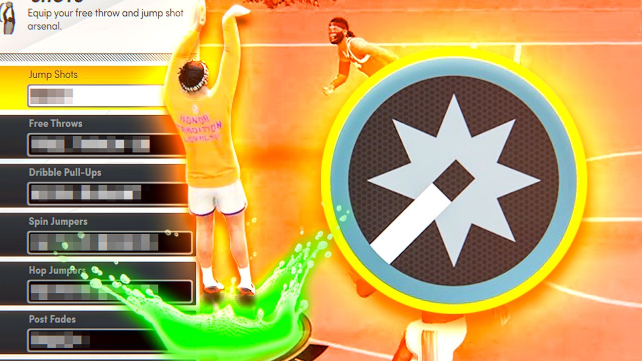 Лучшие анимации бросков в NBA 2K26 5-го сезона (лучший бросок с отклонением, бросок с ведением и ...