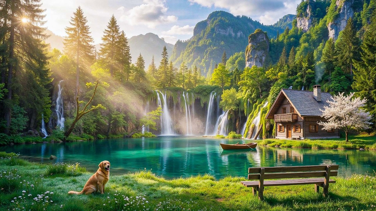 Восстановите свою нервную систему🌿Расслабляющая музыка для снятия тревоги и прекращения