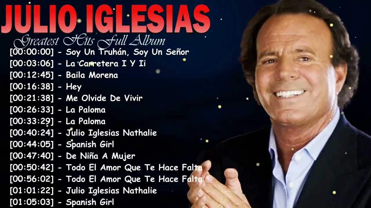Julio Iglesias – Ultimate Collection of Romantic Latin Ballads That Never Grow Old | 2026