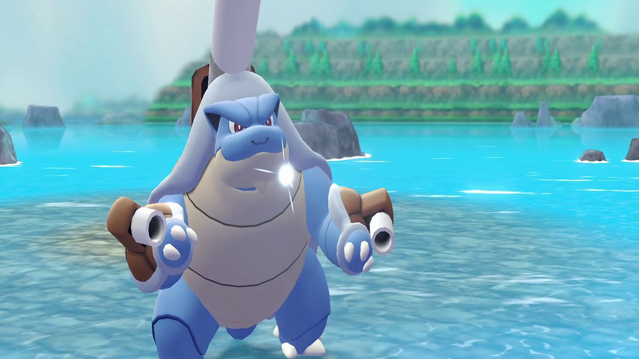 Pokemon Lets Go Eevee - Master Trainer Blastoise