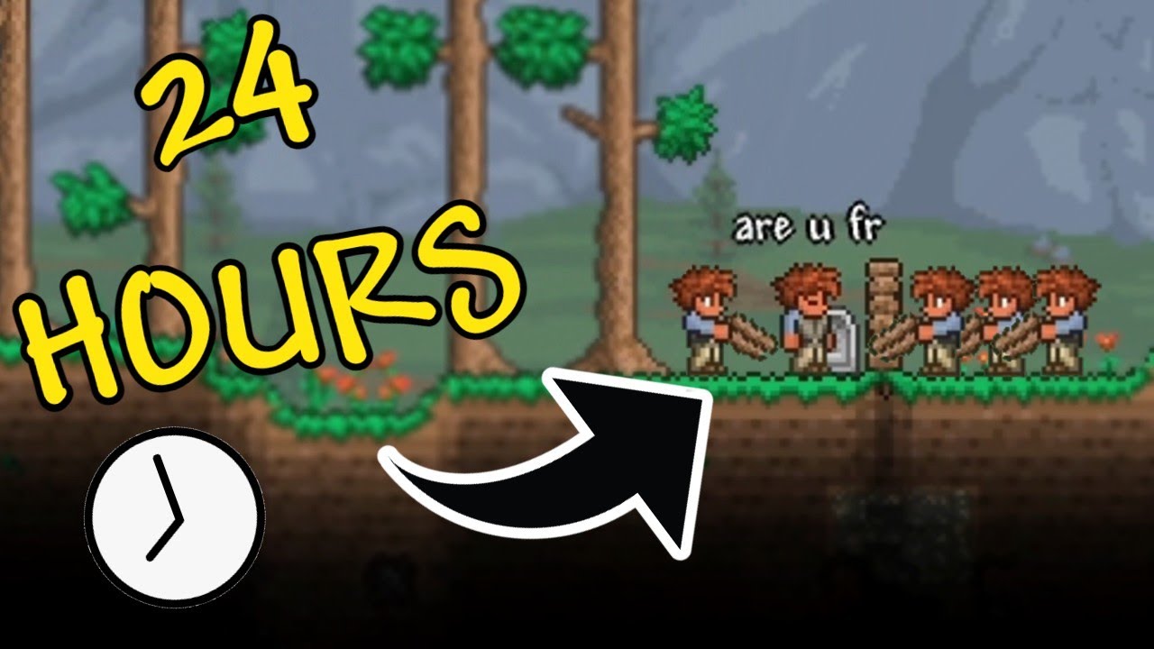 I Made a Terraria Anarchy Server For 24 Hours, This is What Happened...