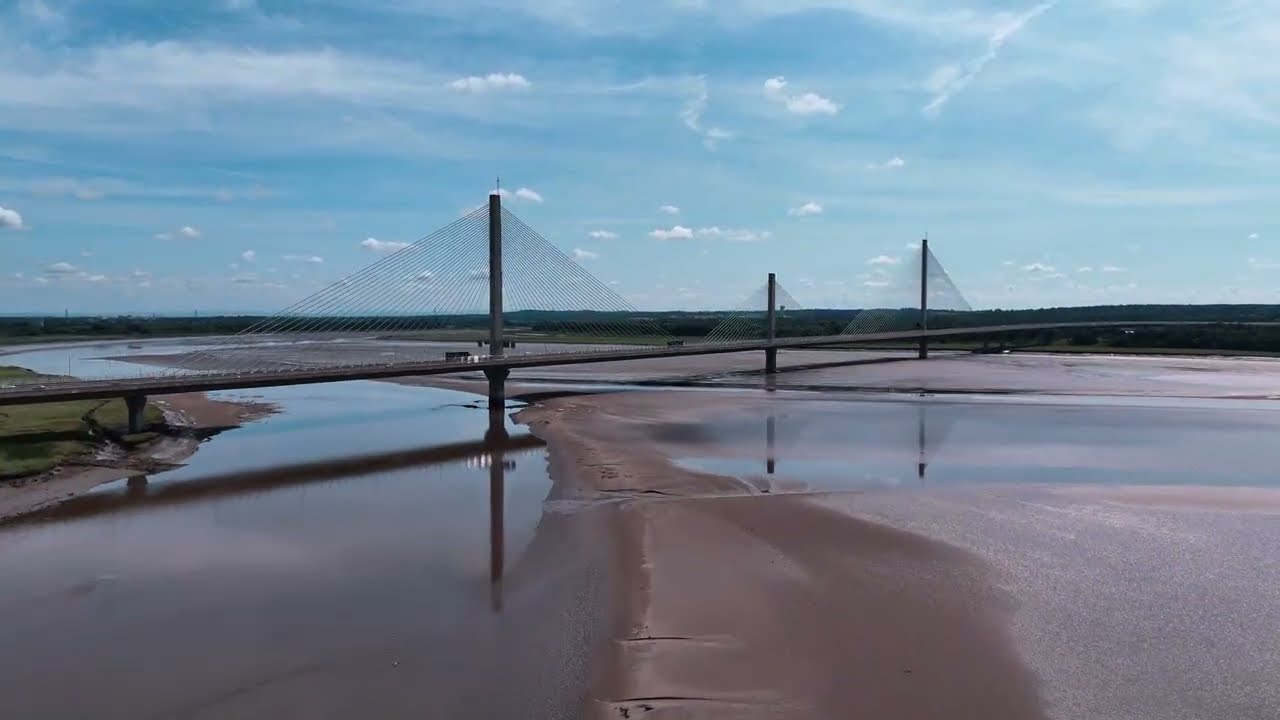 Mersey Views | Drone Flight in 4K