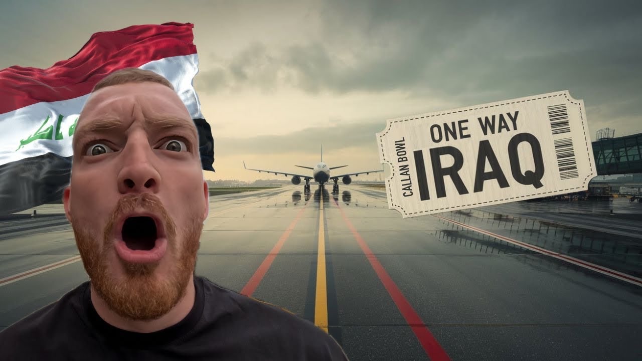 I Bought A ONE-WAY-TICKET To IRAQ, BAGHDAD🇮🇶