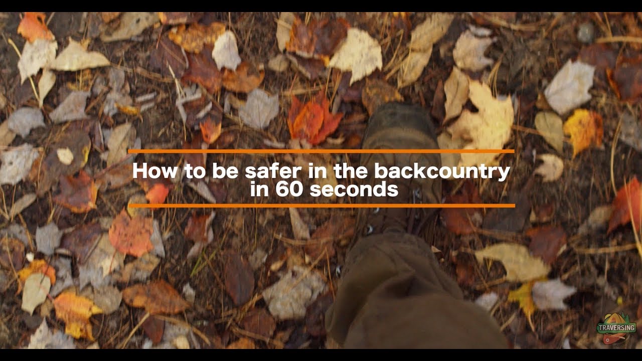 Backcountry Safety Tip In 60 Seconds: Avenza Maps