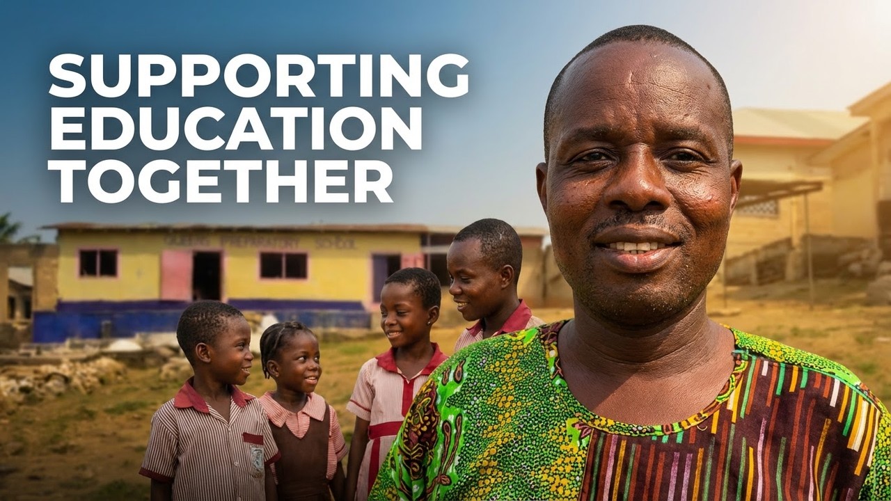 The Real Story Behind why Queen's Preparatory School Needed This Charity Visit.