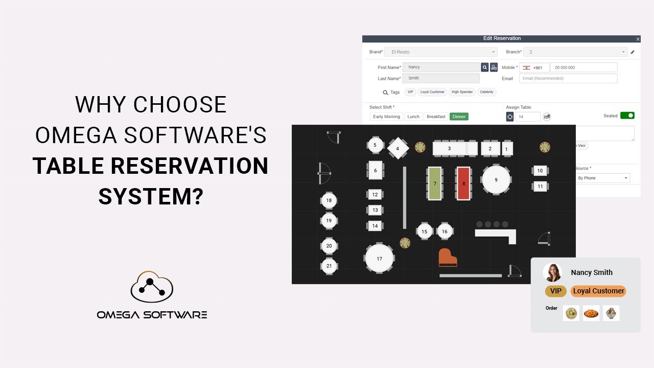 Take Control of Your Table Reservations with Omega Software