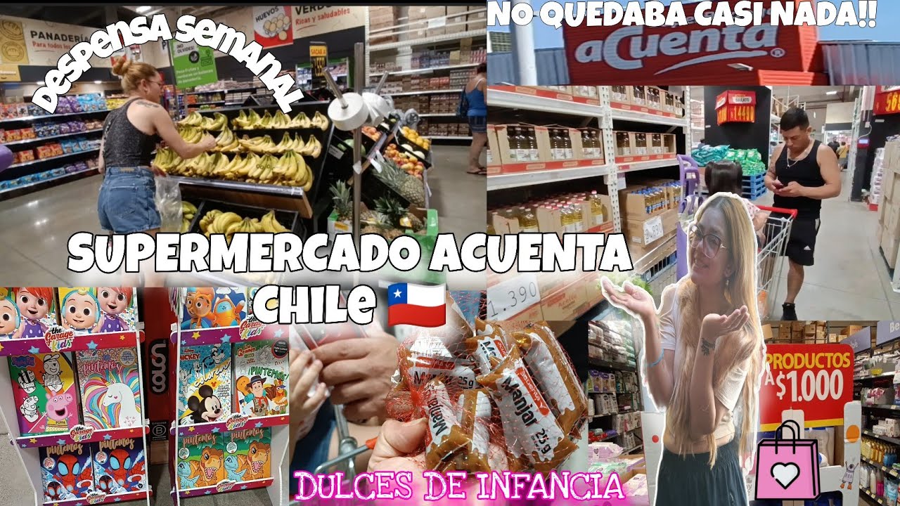 COMPRAS PARA LA SEMANA 🛒✅ 35 mil PESOS en el SUPER ACUENTA ! | BUSCANDO precios bajos💯