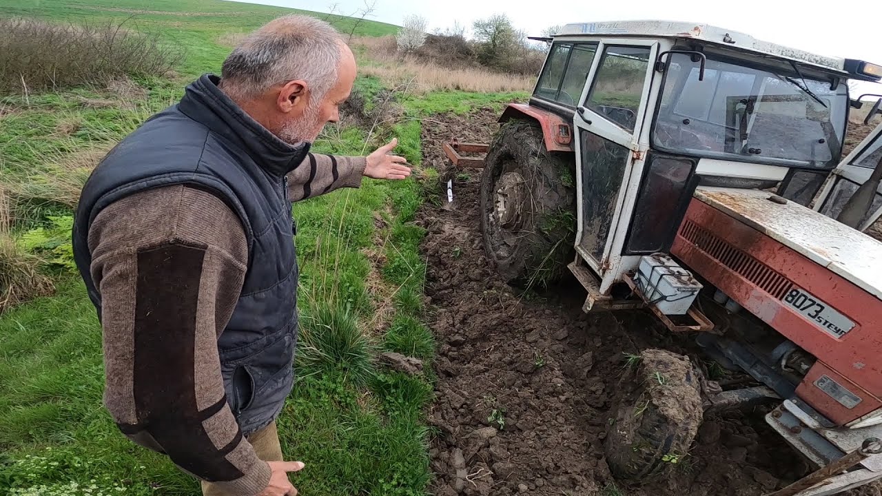 STEYRCININ İSYANİ 😂 KURTARMA OPERASTONU #2 Az Kalsa Çekemiyordum | Steyr 8073 + New Holland TD85