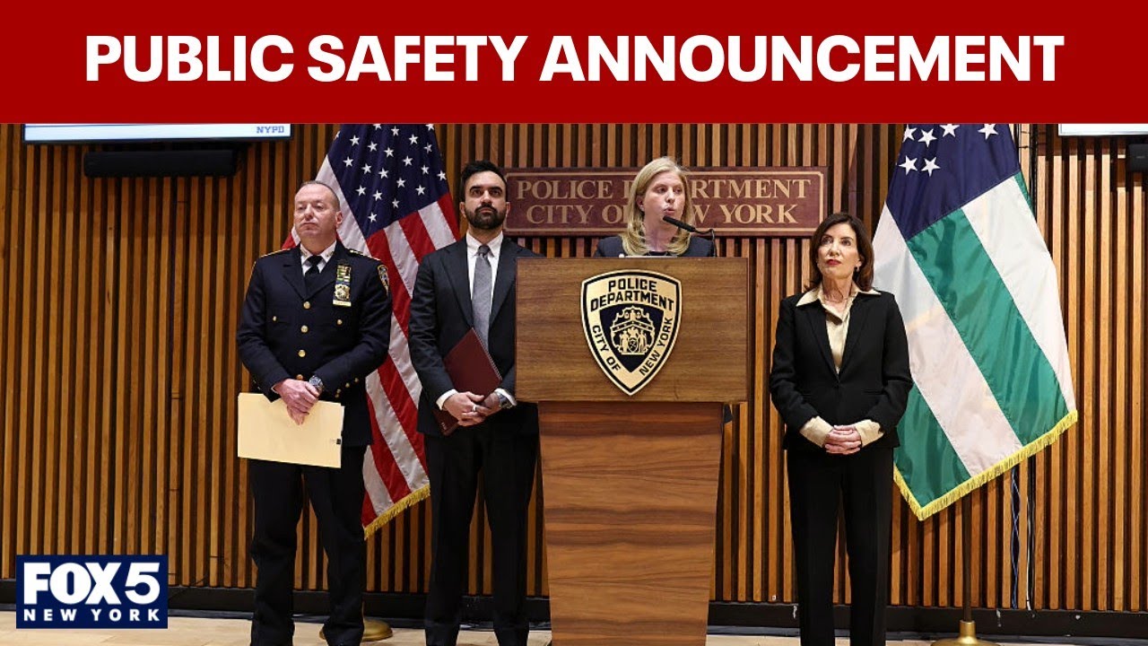 FULL: Mamdani, Hochul, Tisch security announcement