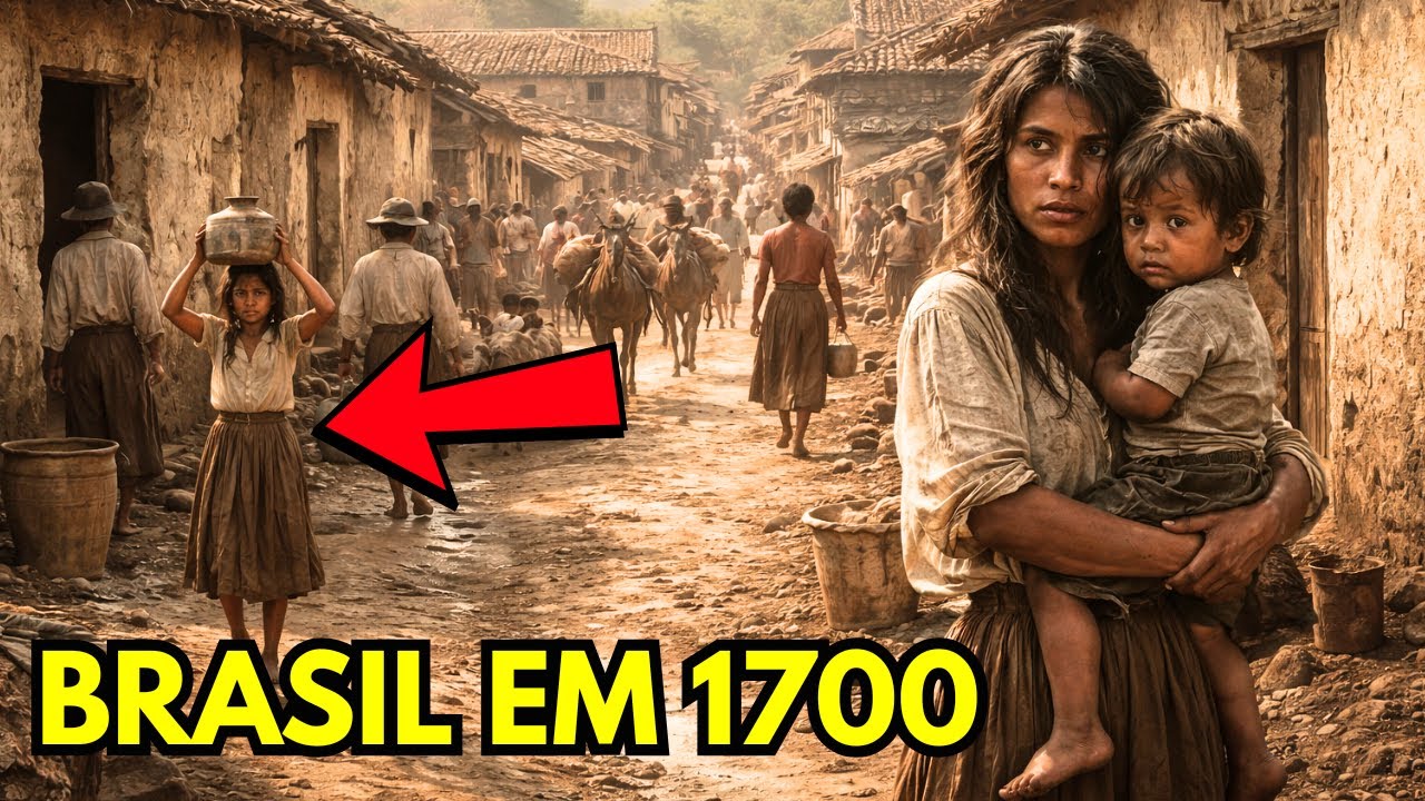 Como era a triste vida no Brasil em 1700? (dura realidade)