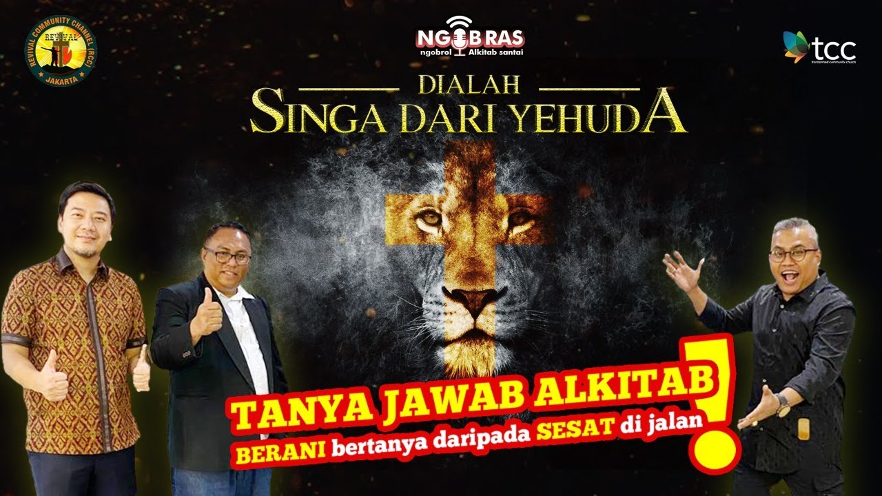 TANYA JAWAB ALKITAB ON THE SPOT bersama Pdt  Esra Soru, RCC Jakarta, & TCC Jakarta #NGOBRAS
