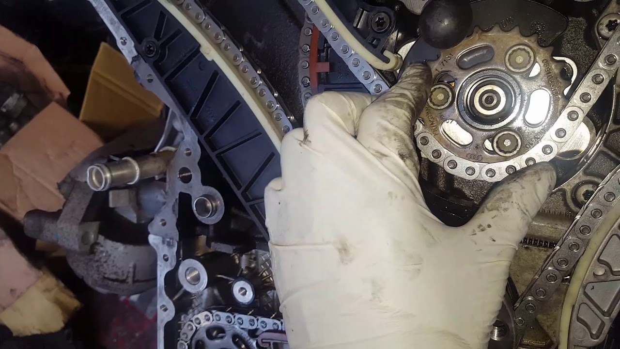 Audi a8 timing chain | cylinder head aftermath