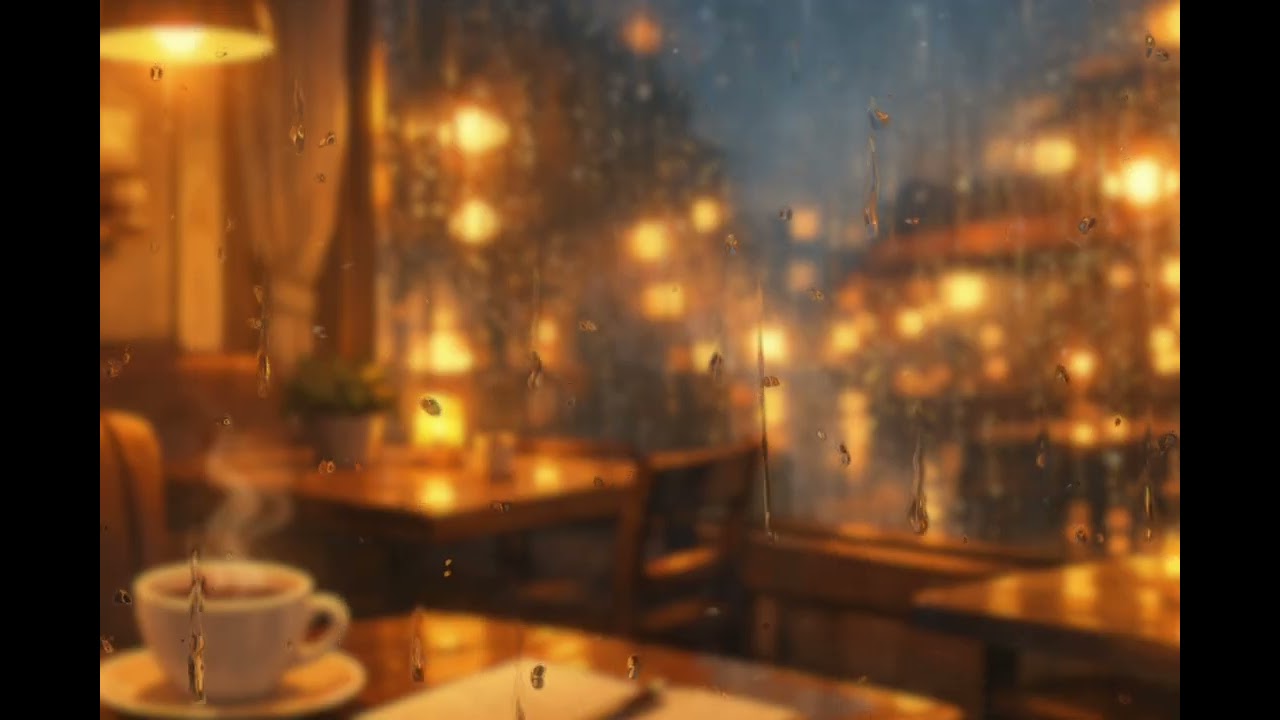 Rainy Café Lo-Fi ☕🌧️ Chill Beats to Study, Relax & Focus