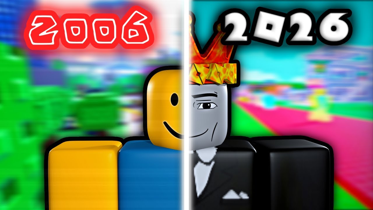 I Played a Roblox Game From EVERY YEAR!