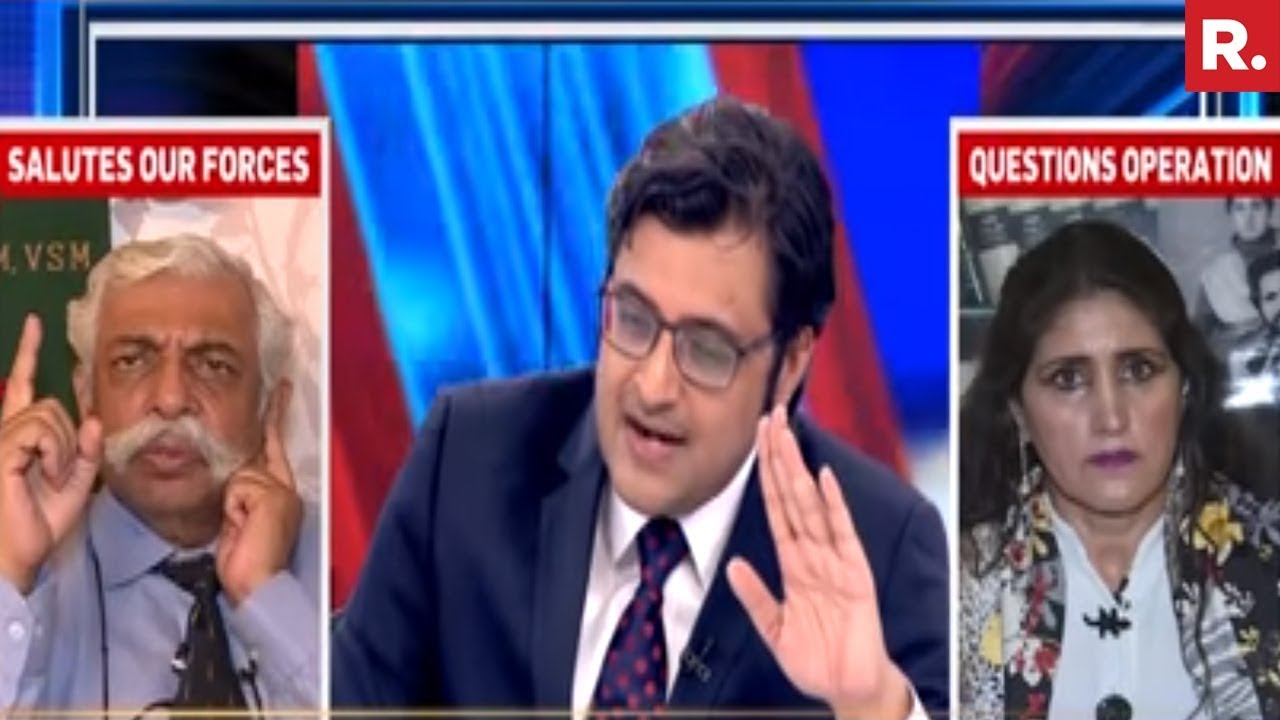 Shabnam Lone Vs GD Bakshi - India Crushes Lashkar | The Debate