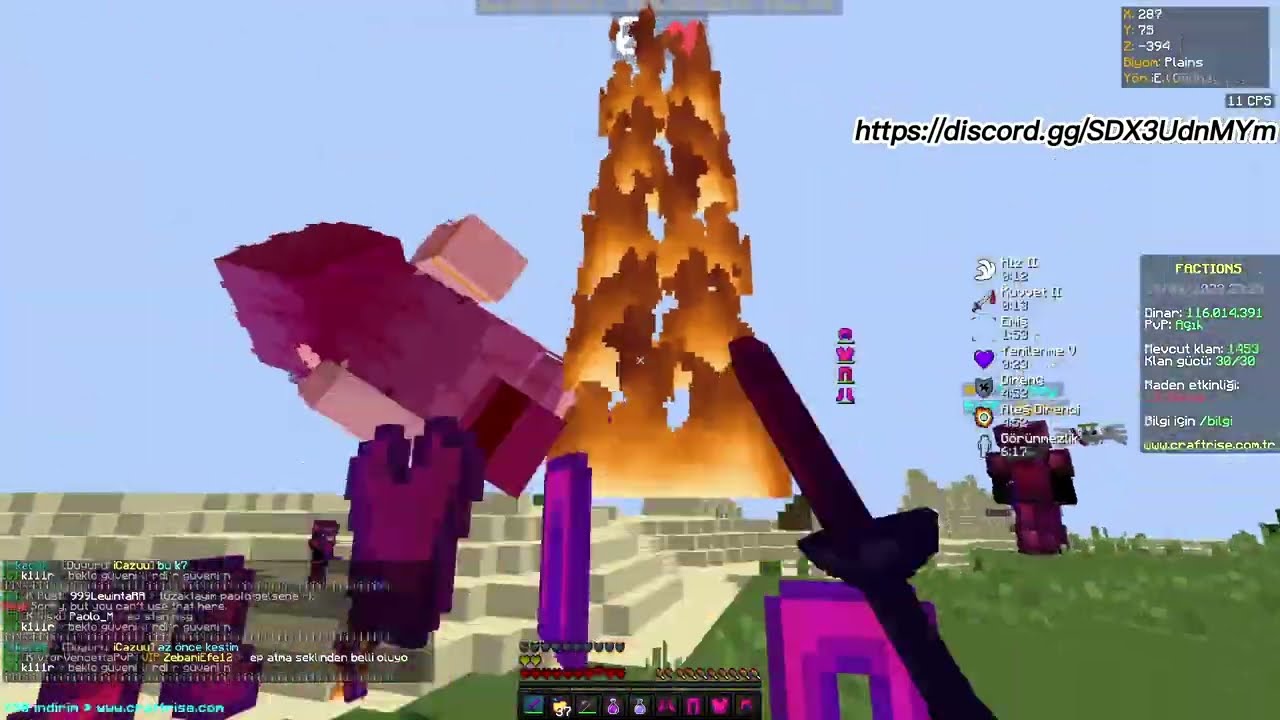DENGİMİZ VAR AMA SİZ DEĞİLSİNİZ -craftrise factions