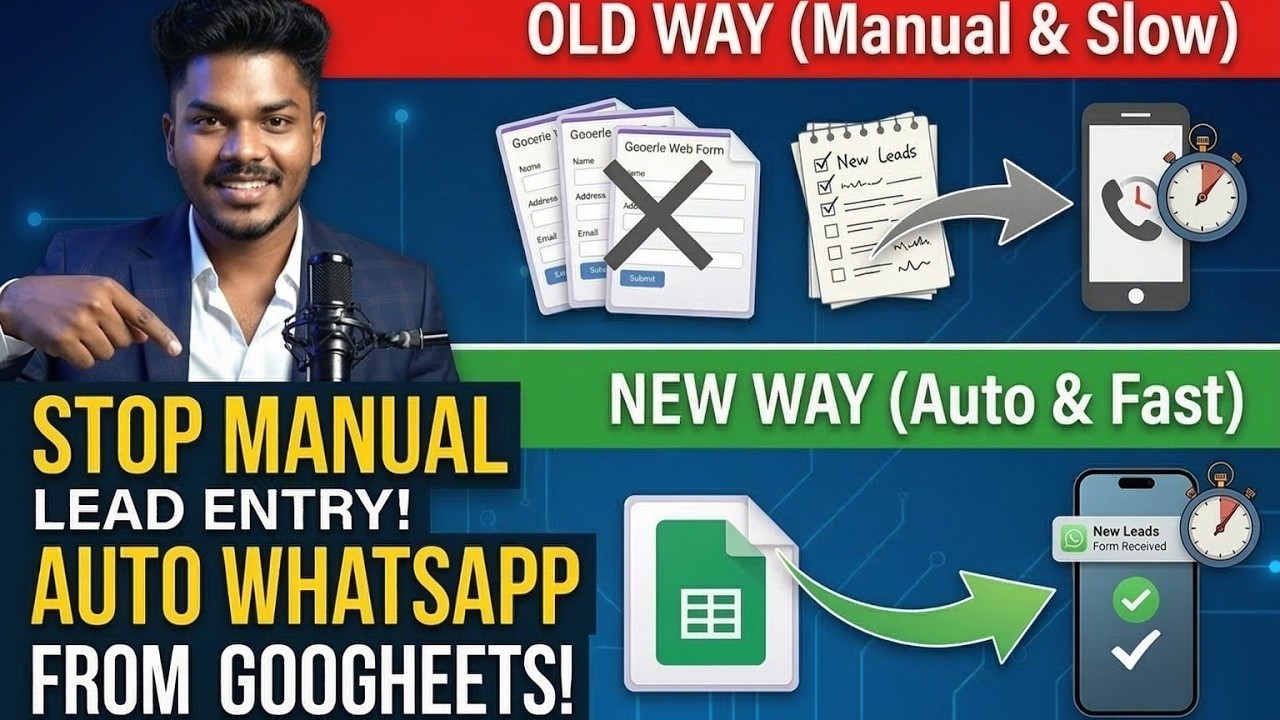 How to send Whatsapp From Google Sheets in Just 1 Click | Google Sheets To Whatsapp