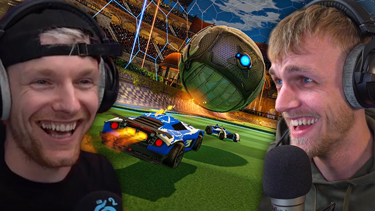 Milan en Enzo spelen Rocket League