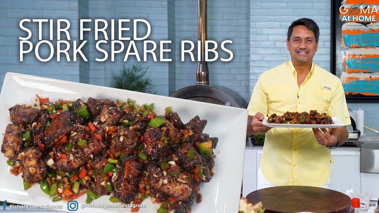 Goma At Home: My Version Of Stir Fry Pork Spareribs