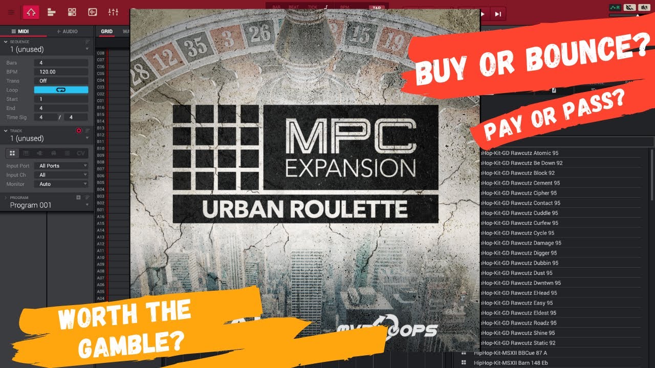 Urban Roulette MPC Expansion Full Listen
