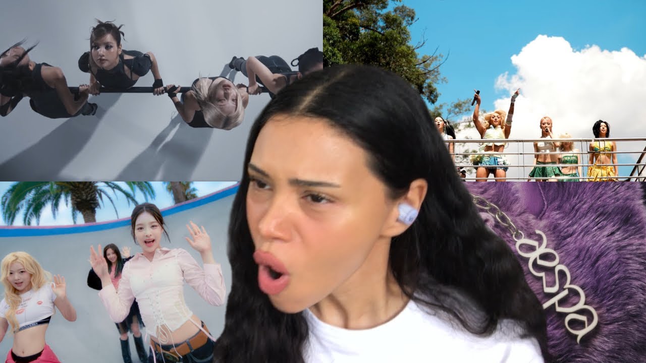 BLACKPINK 'GO' / NMIXX 'TIC TIC' / AtHeart 'Shut Up' MV / aespa 'Keychain' | REACTION!!