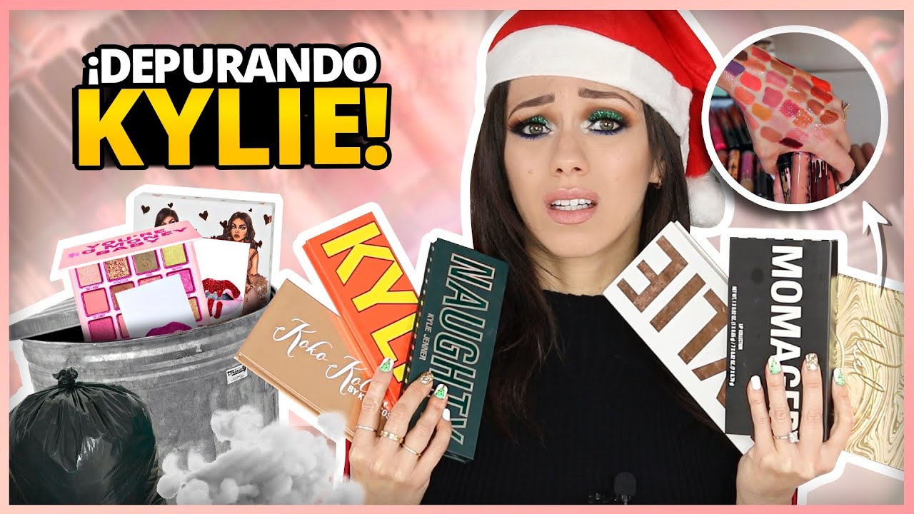 KYLIE: QUE COSAS VOY A VOY A TIRAR A LA BASURA/REGALAR/DONAR? | DEPURACION DE MAQUILLAJE