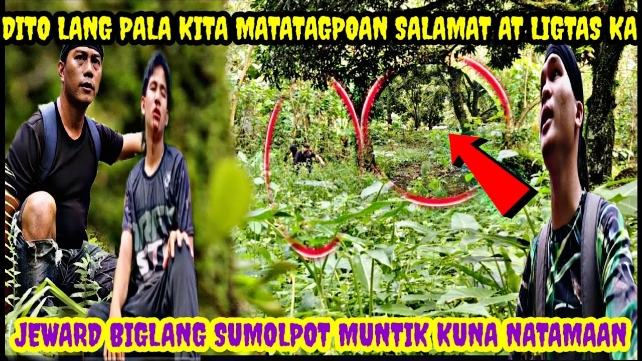 DITO LANG PALA KITA MATATAGPOAN SALAMAT AT LIGTAS KA JEWARD BIGLANG SUMOLPOT MUNTIK KUNA NATAMAAN🙏  