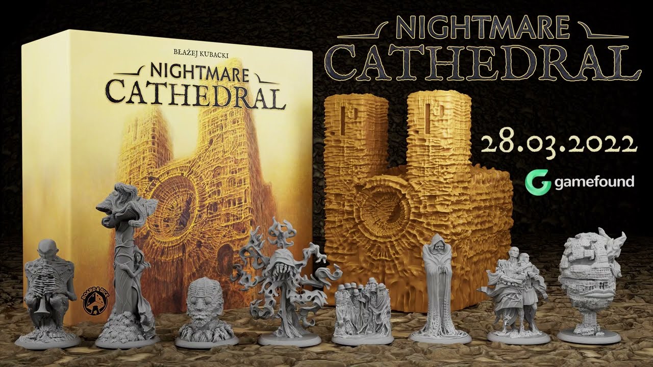 Nightmare Cathedral - board game