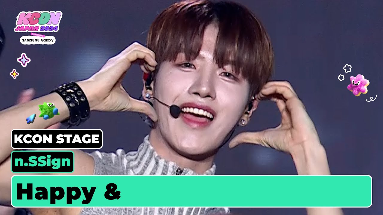 n.SSign (엔싸인) - Happy & | KCON STAGE | KCON JAPAN 2024
