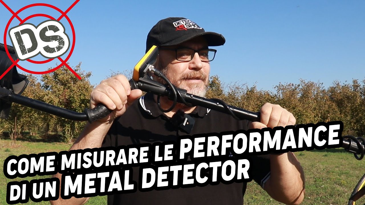 COME MISURARE LE PERFORMANCE DI UN METAL DETECTOR - www.detectorshop.it