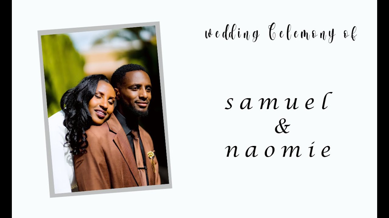 🔴LIVE : WEDDING  OF  SAMUEL  &  NAOMIE.