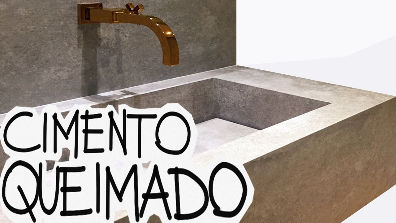 CIMENTO QUEIMADO NA BANCADA