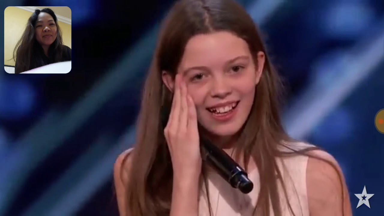 (Courtney Hadwin)audition\ got golden buzzer/Reaction