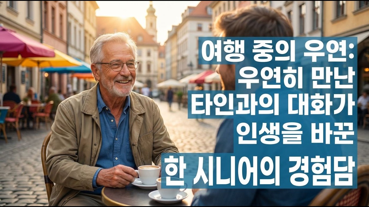 한 시니어의 변화: 우연한 만남이 주는 감동